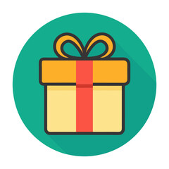 gift icon collection. vector illustration