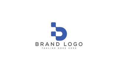 letter B logo design vector template design for brand.