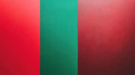 Fototapeta premium Design a red and green background with contrasting colors and vibrant appeal