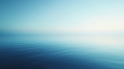 Fototapeta premium Design a serene blue background with smooth gradients, calming hues, and a tranquil feel, copy space