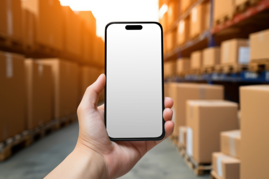 Smartphone screen png transparent mockup