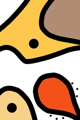 Abstrac, a dog, cute dog illustration, cute animal illustration, illustration of dog, illustration of a characterdog cartoon, a cute cartoon of dog, illustration of an background