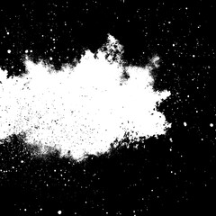 Obraz premium Abstract Dust Particle and Grain Texture on Black Background