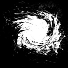 Nether Swirl Grunge Brushstroke Canvas Dusty Background