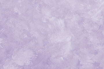 Painted lilac grungy background or texture, plaster, part of the wall, abstract wallpaper for design