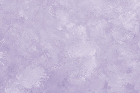 Painted lilac grungy background or texture, plaster, part of the wall, abstract wallpaper for design