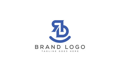 letter RD logo design vector template design for brand.