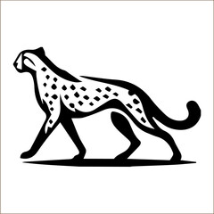 Cheetah Illustration 