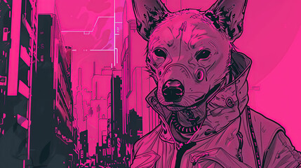 Obraz premium products, enginer, generative, ai, steampunk, cyberpunk, background, ,mechanical, blue, gold, gear, clock, watch, mechanism, architecture, church, buildi, skyline, animals