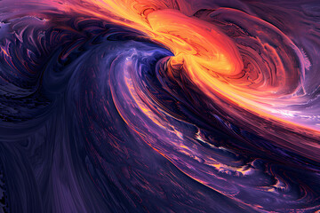 abstract dynamic shape purple background