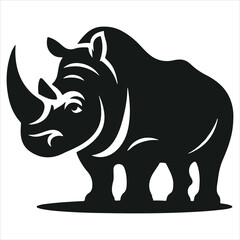 Emblematic Insignia on Rhinoceros