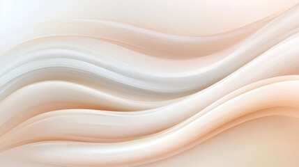 Obraz premium A white and tan wave pattern with a light blue background