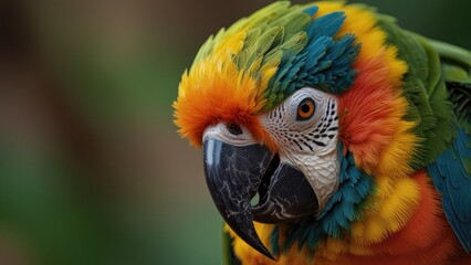 Fototapeta premium bright parrot