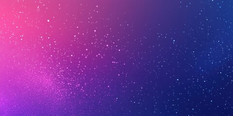 Obraz premium Grainy Purple Blue Pink Color Gradient Background with Vibrant Noise Texture