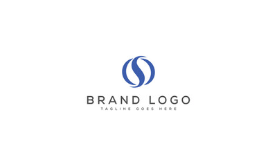 letter SO logo design vector template design for brand.