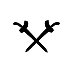 Keris traditional weapon from indonesia icon 