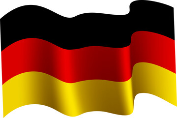 Germany Realistic 3D Waving Flag