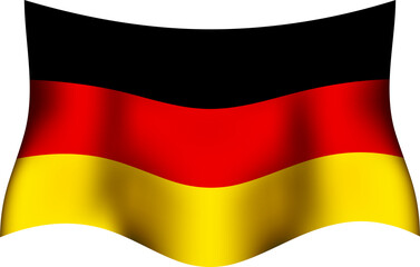 Germany Realistic 3D Waving Flag