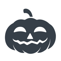 halloween pumpkin icon design vector template