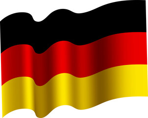 Germany Realistic 3D Waving Flag