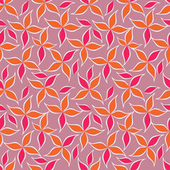 Textile and digital seamless floral vector design