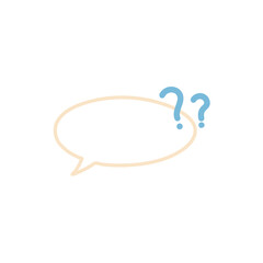 Message box with question mark icon