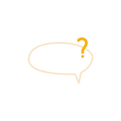Message box with question mark icon