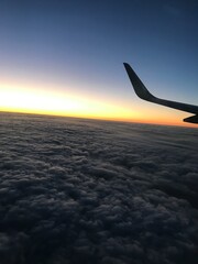 Sunrise from the Plane