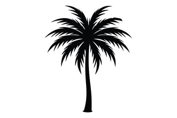 Modern Vector Palm Tree Design - Stylish and Minimalist Illustration