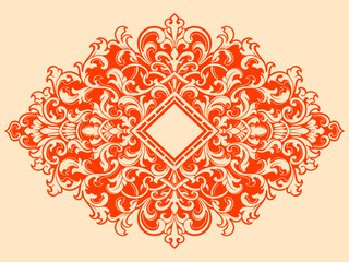 Frame ornament vintage classic element decoration