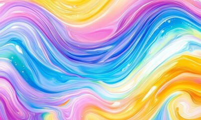 Obraz premium Abstract background with Colorful Swirls 