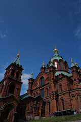 Fototapeta premium Church helsinki finlande