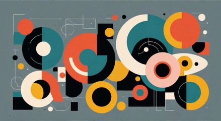 Obraz premium music background with speakers