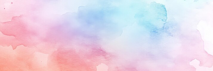 A beautiful watercolor background with soft pastel colors ideal for various artistic projects, greeting cards, and digital media, adding charm and elegance for artists and designers