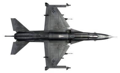 PNG  Military fighter jet aircraft top