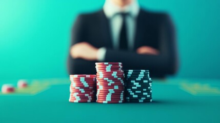 Naklejka premium poker strategy