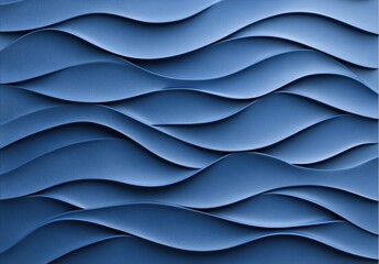 abstract blue waves background