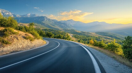 Scenic Mountain Road