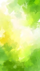 Green Paint Stroke on White Background, Abstract Image, Texture, Pattern, Wallpaper, Cover and Screen of Smartphone, Cell Phone, Computer, Laptop, 9:16 and 16:9 Format