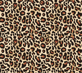 
leopard pattern vector animal print, seamless fashion design