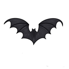 illustration, bat. Halloween. Hand drawn on white background, isolated.