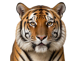Fototapeta premium Tiger isolated on a Transparent Background