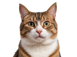 High Quality cat isolated on a transparent background