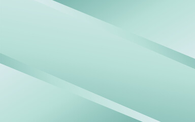 Minimal geometric background. Mint green elements with gradient.