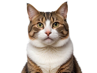 High Quality cat isolated on a transparent background