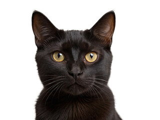 High Quality cat isolated on a transparent background