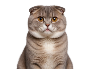 High Quality cat isolated on a transparent background