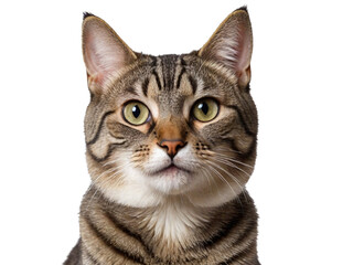 High Quality cat isolated on a transparent background