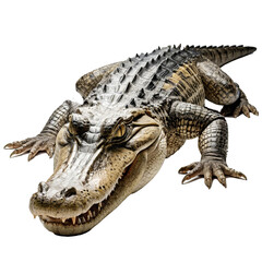 Fototapeta premium crocodile isolated on Transparent Background