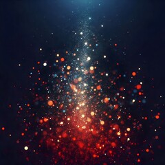 Grainy glittering dark blue and red colourful texture background 